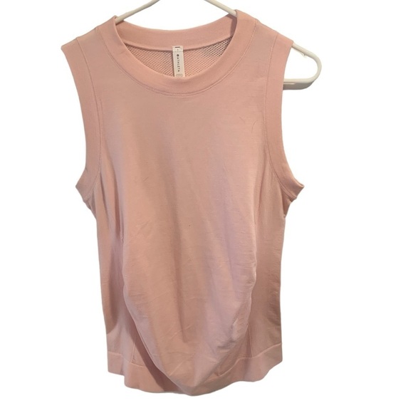 Athleta Foresthill Seamless Pink Tank Size Large - Picture 2 of 5